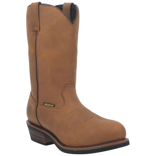 Dan Post Albuquerque Tan Waterproof Leather Western Cowboy Boots (USA Men Size)