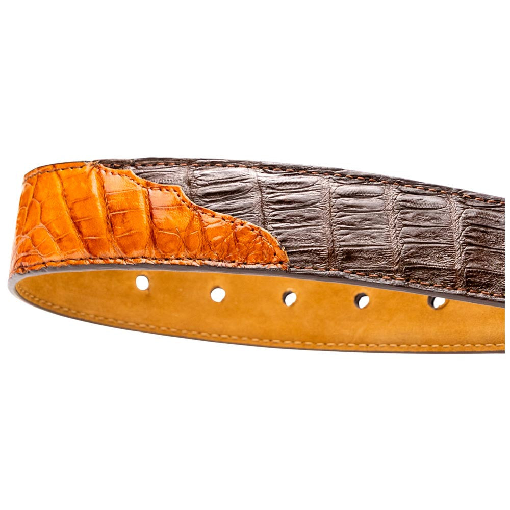 Marco Di Milano Men’s Caiman Back & Belly Leather Belt Luciano