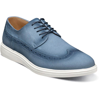Stacy Adams Trudell Wingtip Lace-Up in Blue