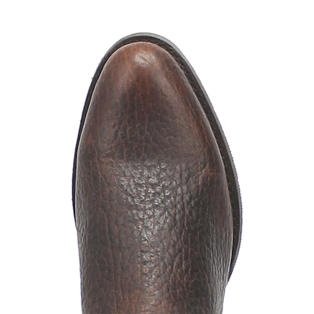 Dingo's Young Gun Round Toe Brown and Orange Western Leather Boots