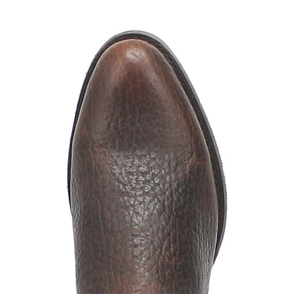 Dingo's Young Gun Round Toe Brown and Orange Western Leather Boots