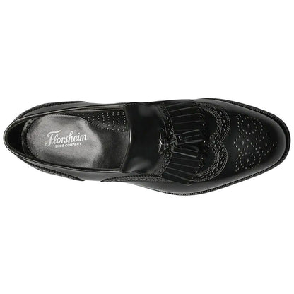 Florsheim Lexington Black Wingtip Loafer
