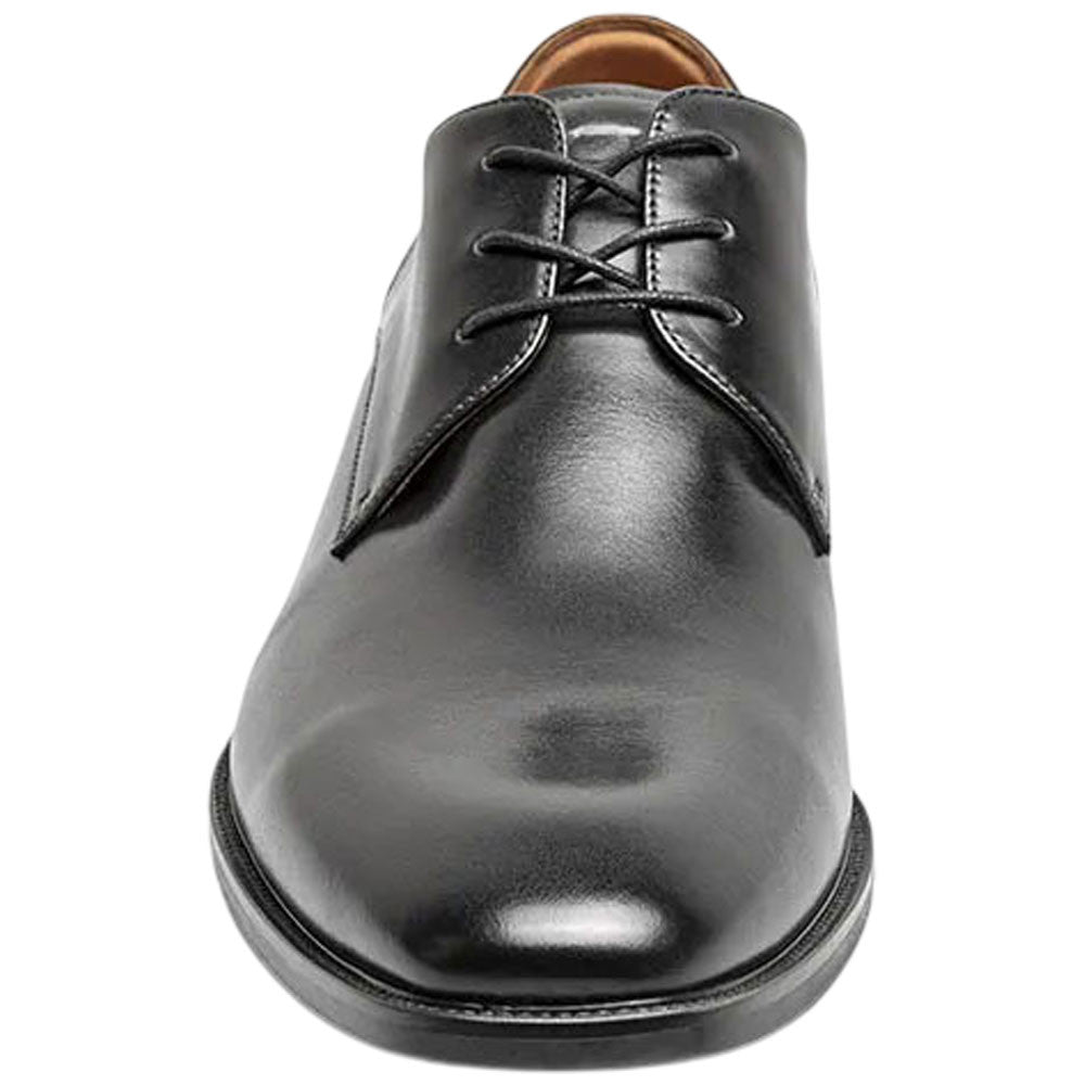 Florsheim Sorrento Lux Plain Toe Oxford - Black Leather Dress Shoe