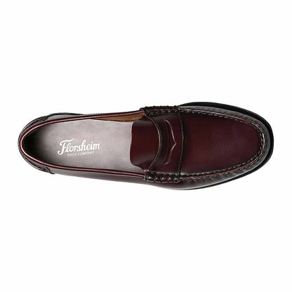 Florsheim Berkley Burgundy Moc Toe Penny Loafer