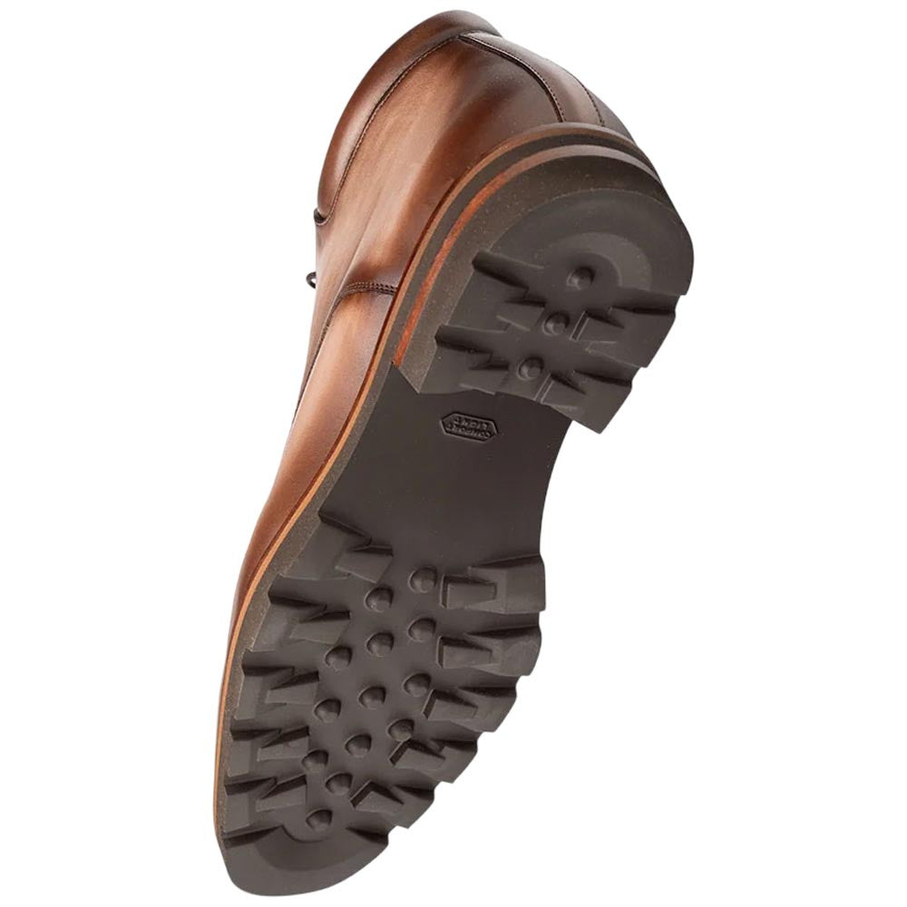 Mezlan Boreall Taupe Chukka Boot - Hand-Burnished Calfskin, Handmade in Spain