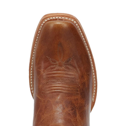 Dan Post Amber Trail Leather Honey Cutter Toe Western Cowgirl Boots