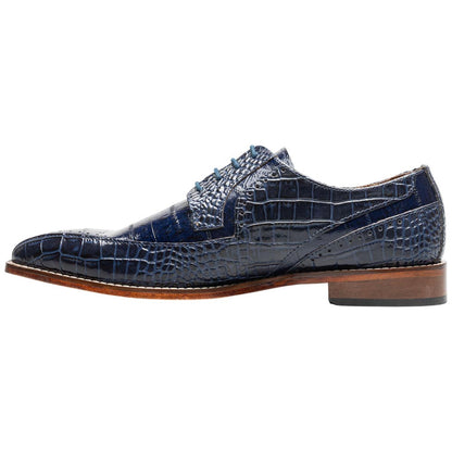 Stacy Adams Talamanco Bike Toe Oxford - Blue