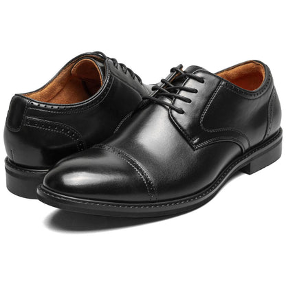 Stacy Adams Men’s Cap Toe Black Oxfords Bailey