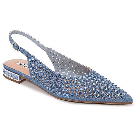 Lady Couture 0.75” Heel Emmy Flats in Blue