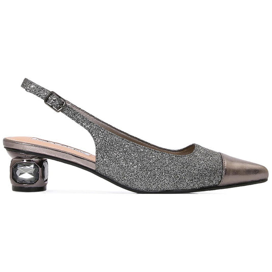 Lady Couture Saphire Pump 1.5” In Pewter