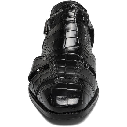 Stacy Adams Calandro City Sandal in Black
