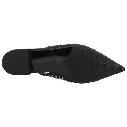 Lady Couture 0.75” Heel Emmy Flats in Black