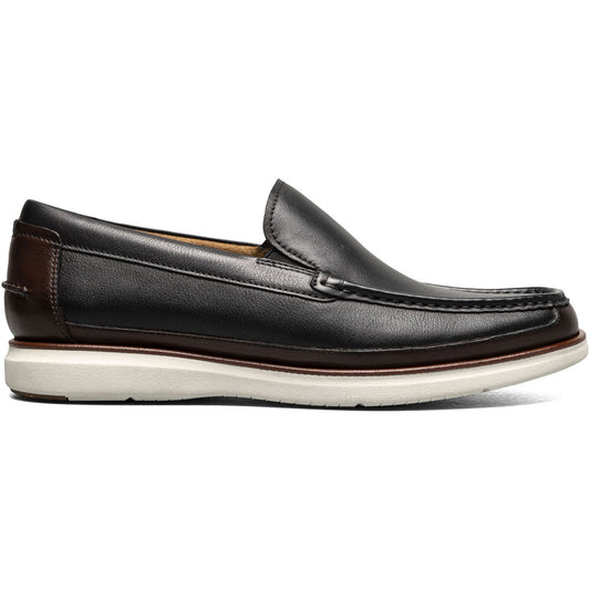 Florsheim Tropics Black Multi Moc Toe Venetian Slip On Shoes