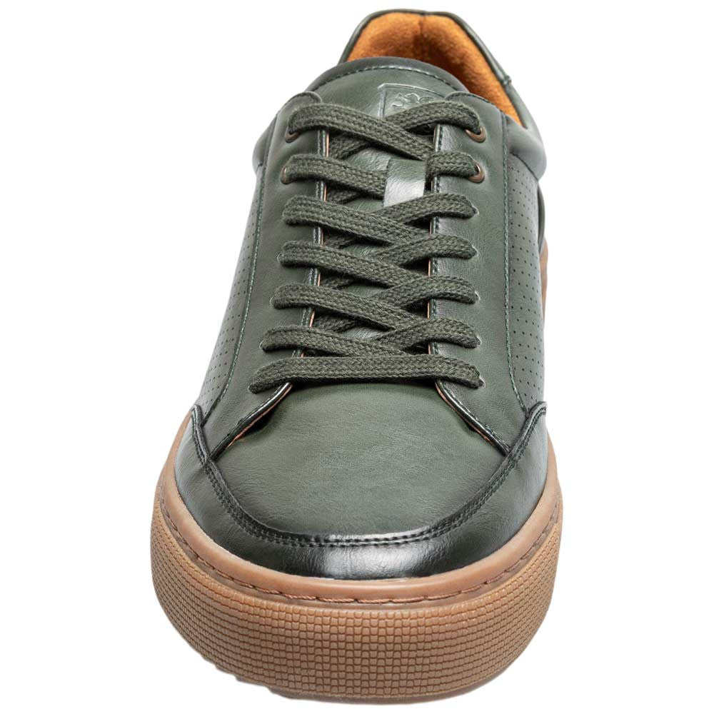 Stacy Adams Dorian Lace To Toe Sneaker - Green