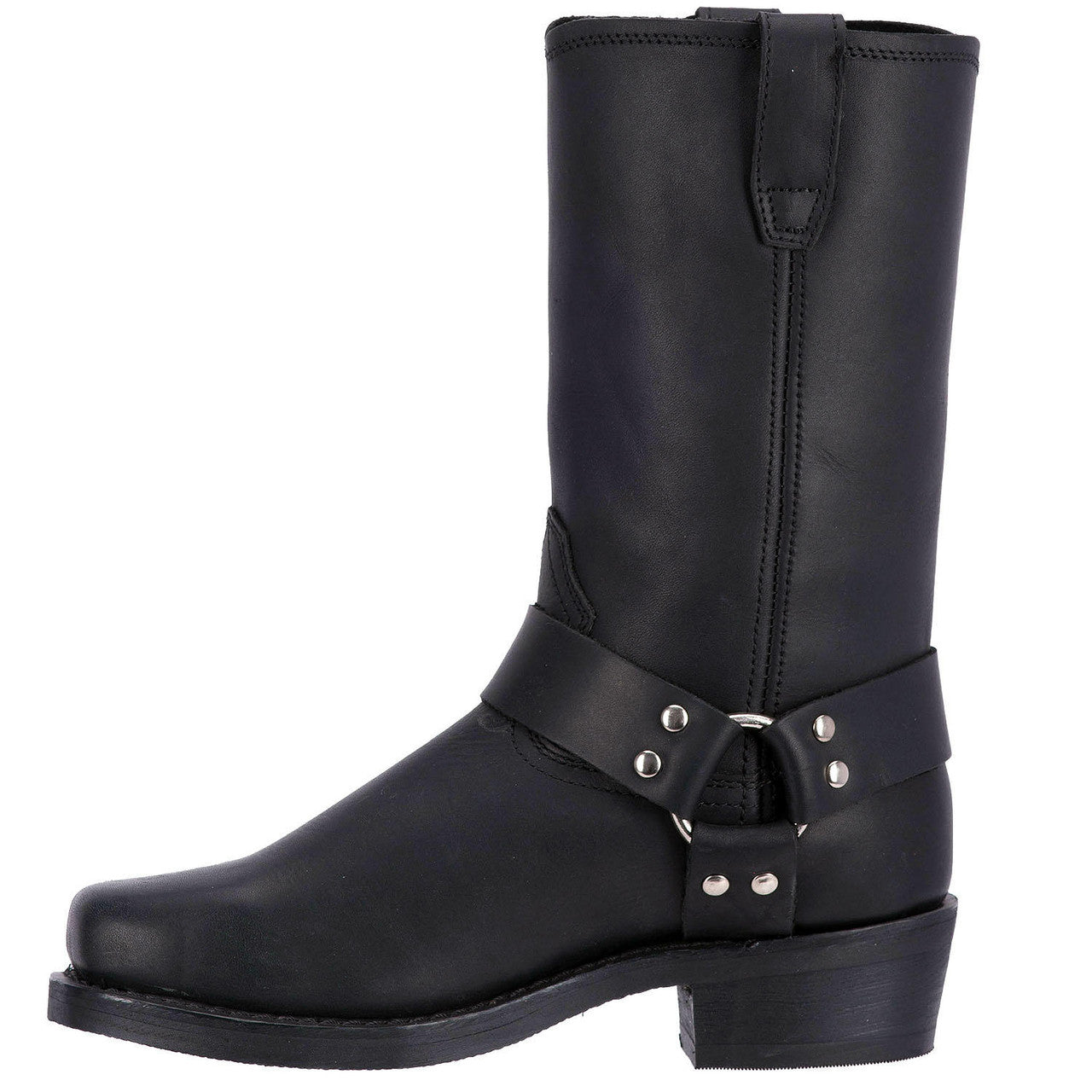 Dingo Dean Black Oil Resistant Leather Men's Biker Boot