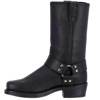 Dingo Dean Black Oil Resistant Leather Men's Biker Boot