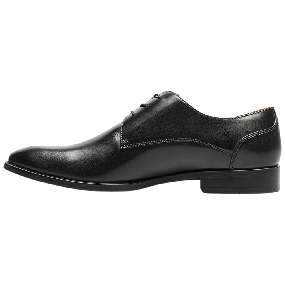 Florsheim Sorrento Lux Plain Toe Oxford - Black Leather Dress Shoe