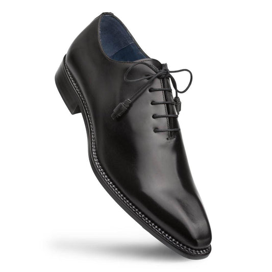 Mezlan Men's Enterprise Plain Toe Balmoral in Black