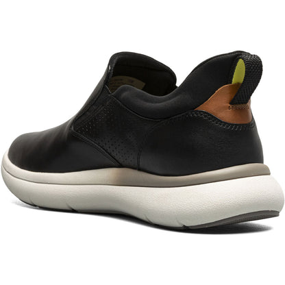 Florsheim Fleet Black Plain Toe Slip-On Men's Sneaker