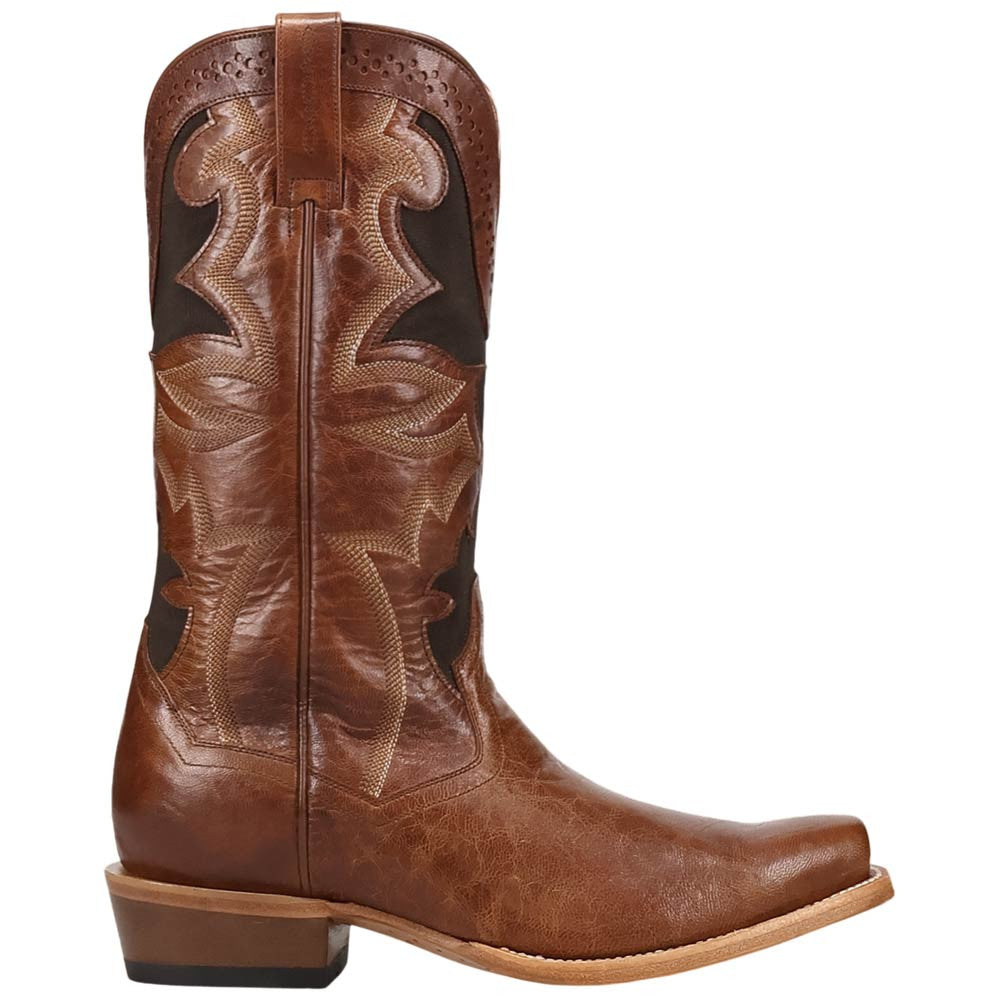 Dan Post Frenchie Men's Tan Leather Western Boot - 13" Shaft, Square Toe