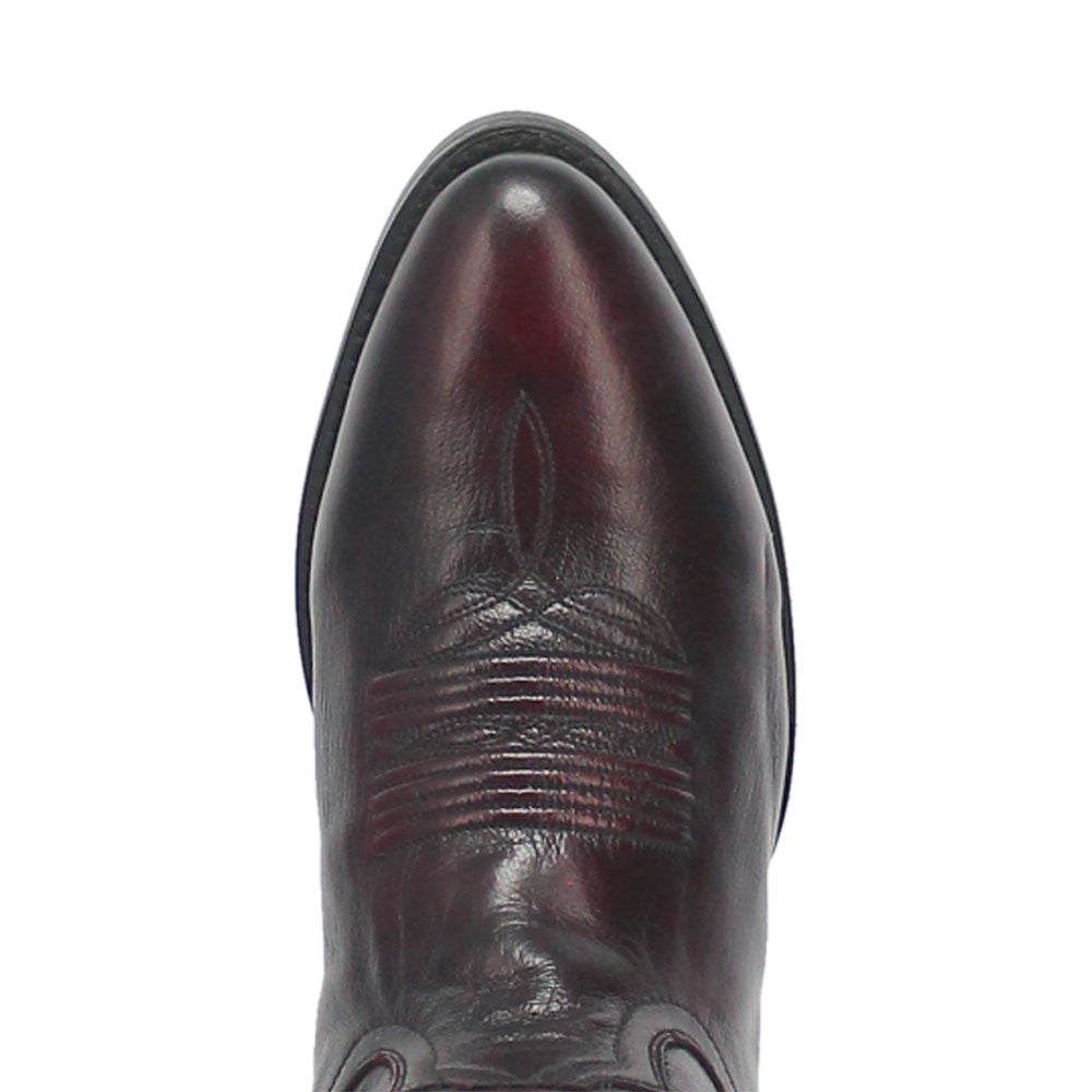 Dan Post Men’s Milwaukee 13” Round Toe Cherry Black Cowboy Boot