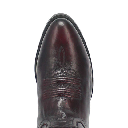 Dan Post Men’s Milwaukee 13” Round Toe Cherry Black Cowboy Boot