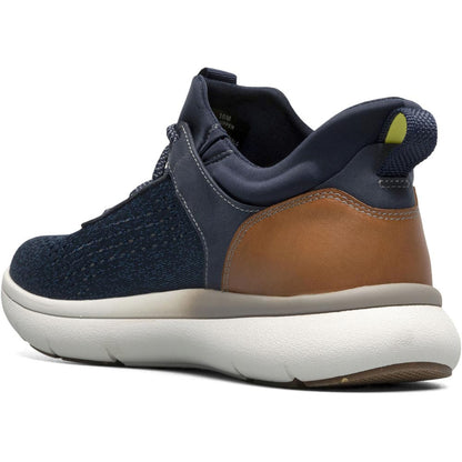 Florsheim Fleet Navy Knit Elastic Lace Men's Sneaker