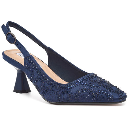 Lady Couture Lucy Pumps 2.5" Heels in Navy