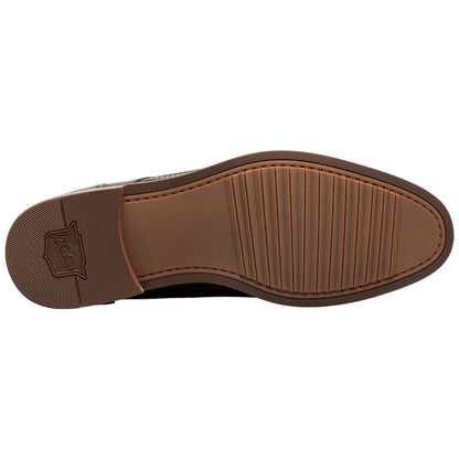 Florsheim Rucci Black Moc Toe Penny Loafer for Men