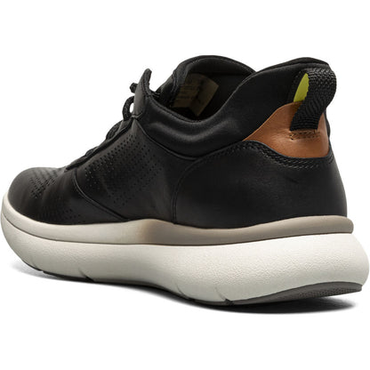 Florsheim Fleet Black Perf Toe Elastic Lace Men's Sneaker