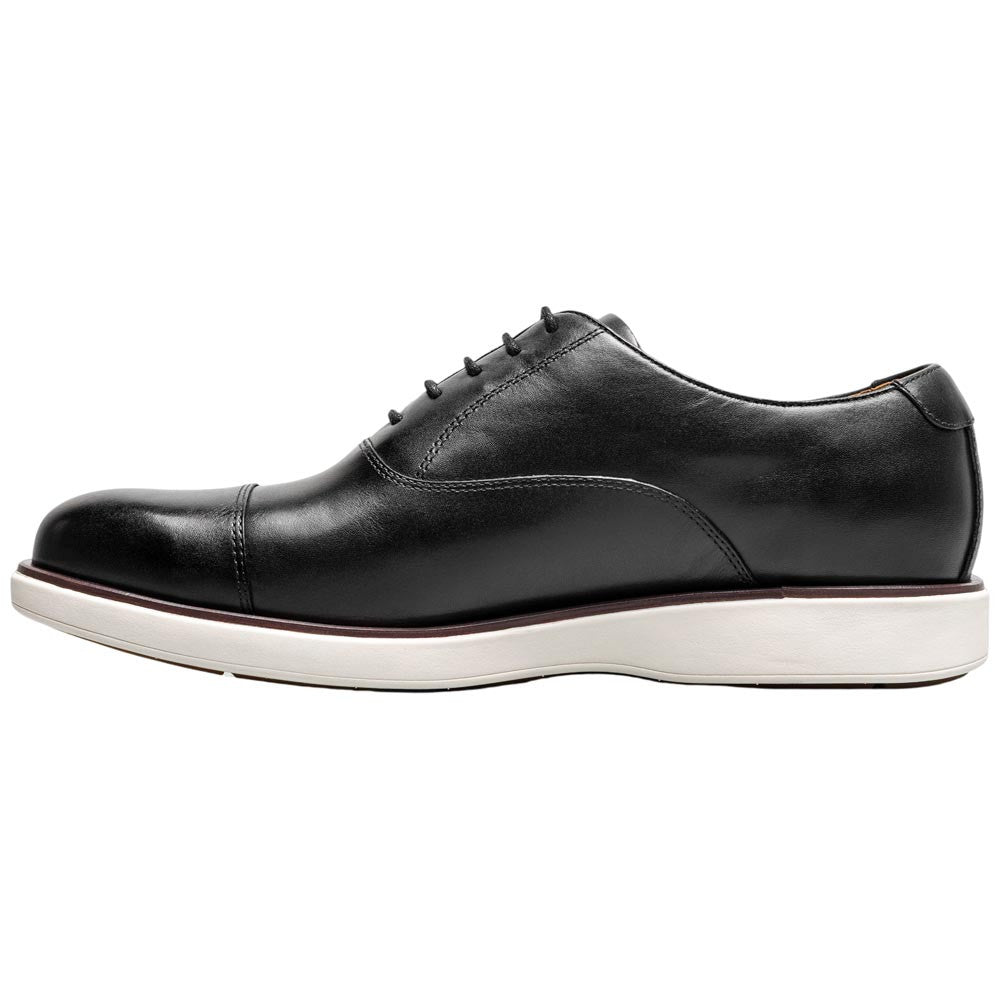 Florsheim Avenue Men's Black Leather Cap Toe Oxford