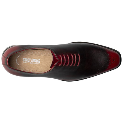 Hallquist Plain Toe Oxford | Stacy Adams Dress Shoes in Red for Men