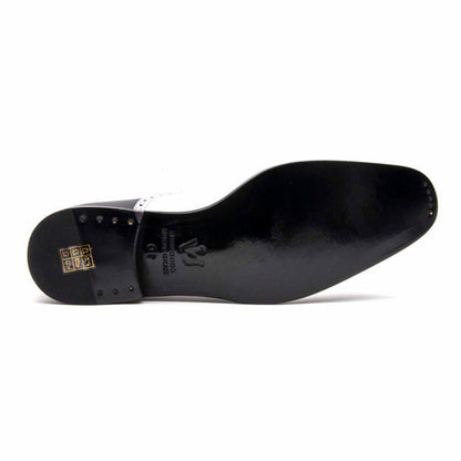 UGo Vasare Stephen Black/White Wingtip Oxfords