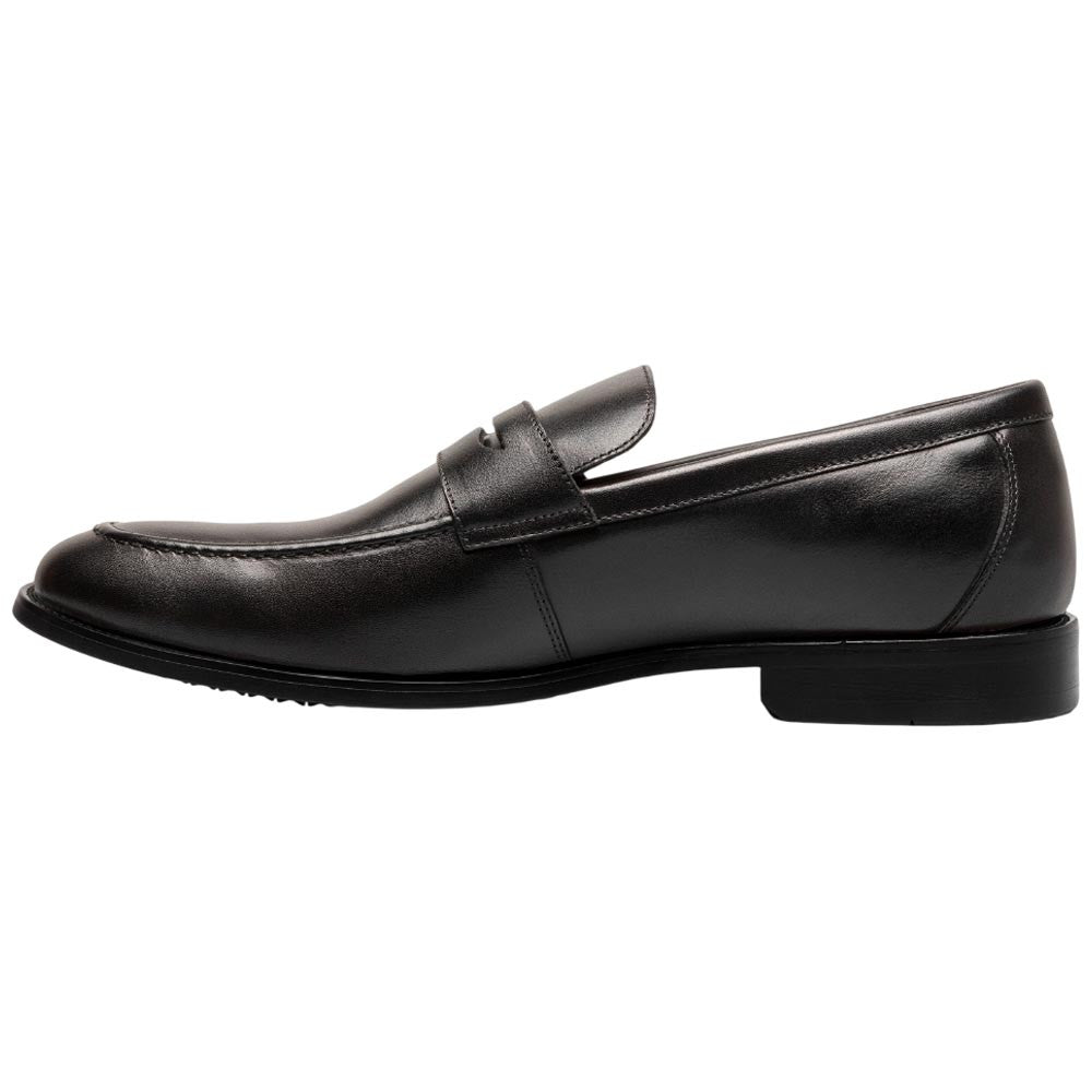 Florsheim Rucci Moc Toe Black Smooth Penny Loafer for Men