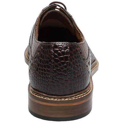 Travato Wingtip Oxford | Stacy Adams Dress Shoes in Brown & Cognac Multi for Men