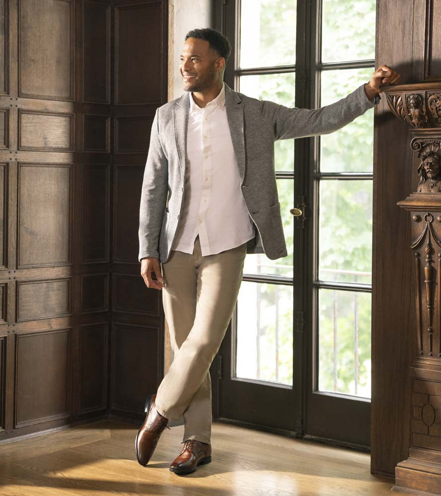 Florsheim Zaffiro Cognac Plain Toe Oxford for Men
