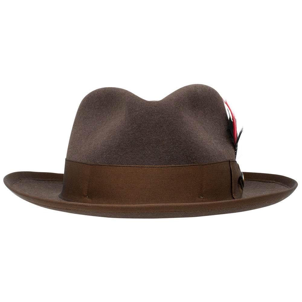 Stetson Whippet Fedora Tawny Royal Deluxe Fur Felt Hat