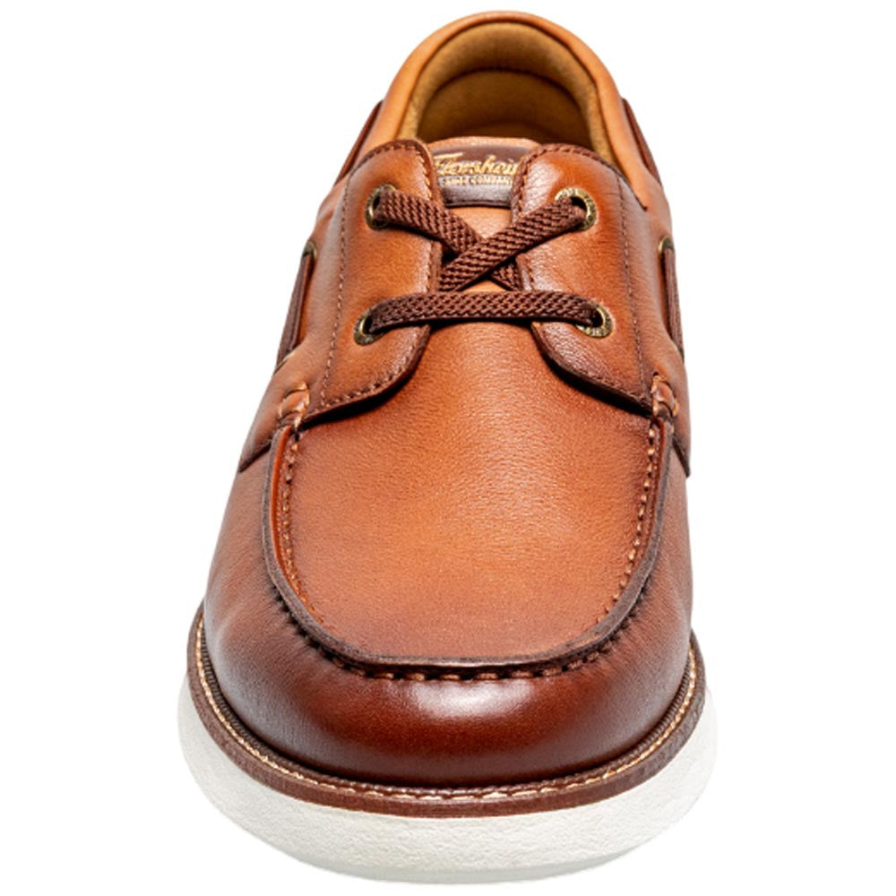 Florsheim Launch Moc Toe Elastic Lace Boat Shoe for Men