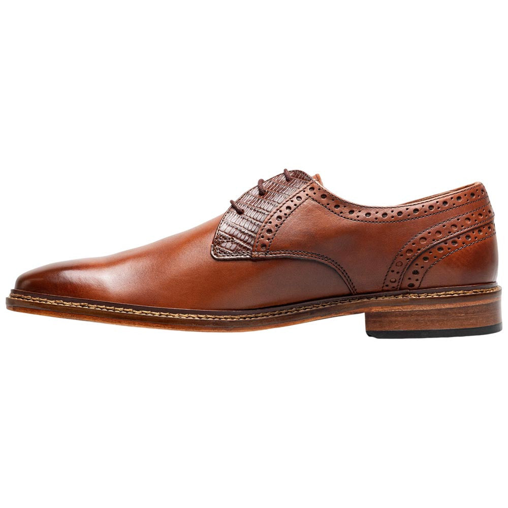 Stacy Adams Giorgetti Plain Toe Oxford - Cognac