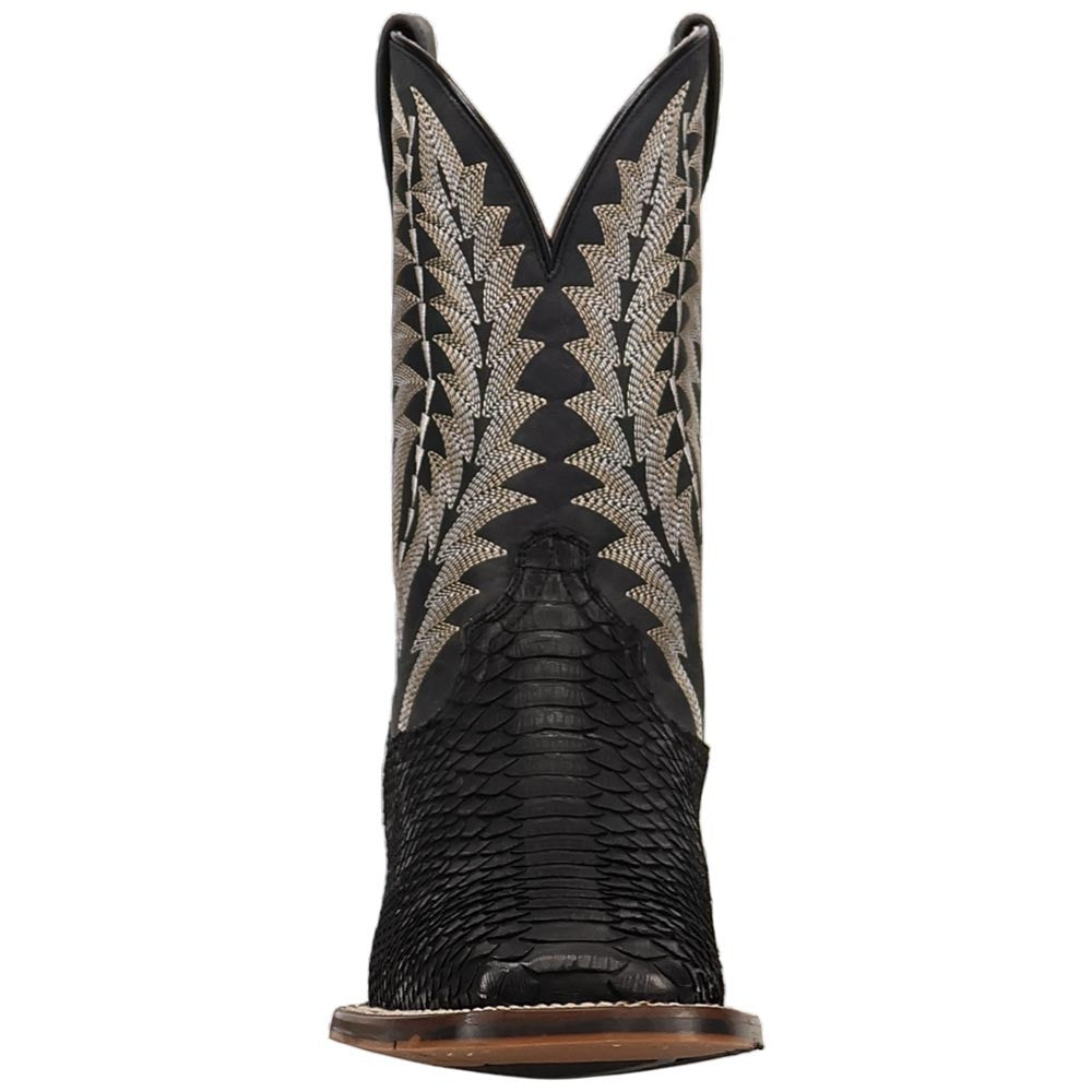 Dan Post Midnight Reign Men's Black Python Western Boots
