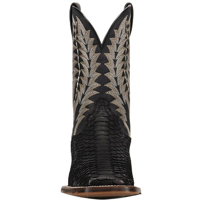 Dan Post Midnight Reign Men's Black Python Western Boots