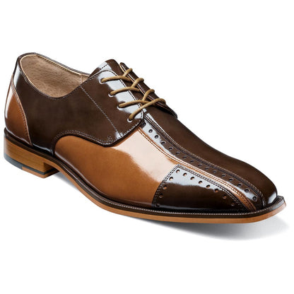 Palmento Modified Cap Toe Oxford | Stacy Adams Dress Shoes in Brown Multi for Men
