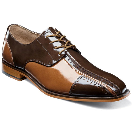 Palmento Modified Cap Toe Oxford | Stacy Adams Dress Shoes in Brown Multi for Men