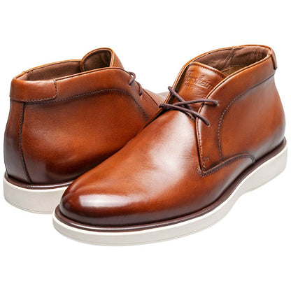 Florsheim Avenue Men's Cognac Smooth Leather Plain Toe Chukka Boot