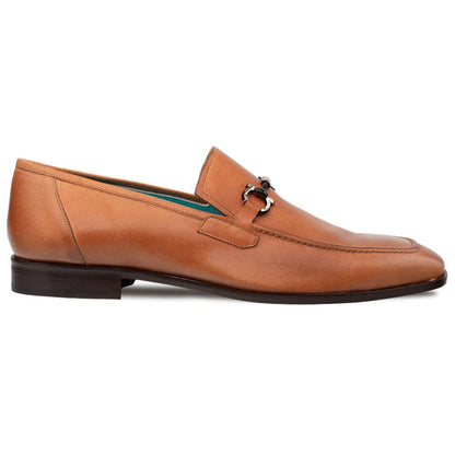 Mezlan Men’s Rios Flex Ornament Loafer in Cognac
