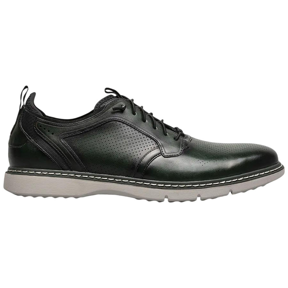 Stacy Adams Sync Plain Toe Elastic Lace Green Casual Hybrid Shoes for Men