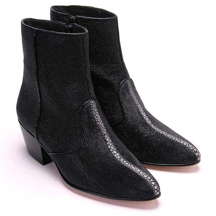 Los Altos Black Genuine Stingray