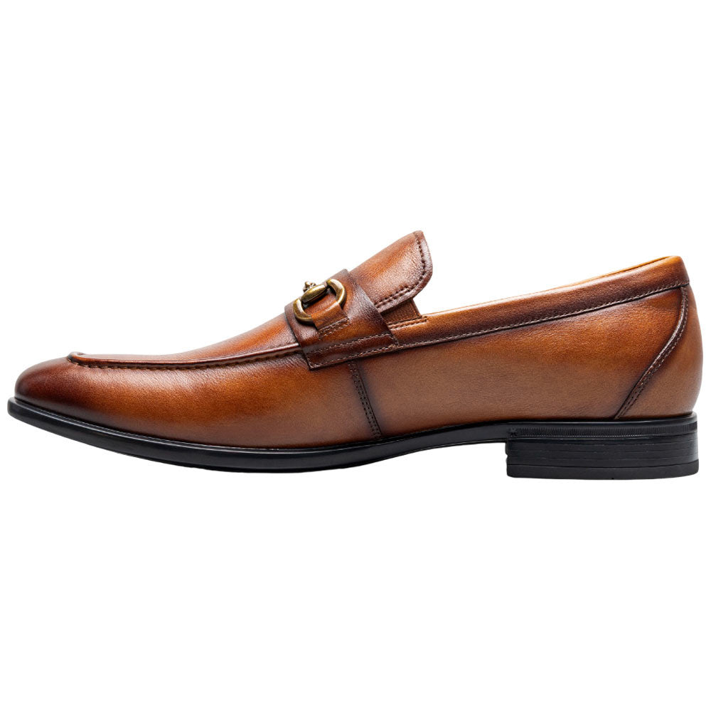 Florsheim Zaffiro Saddle Tan Moc Toe Bit Loafer II for Men