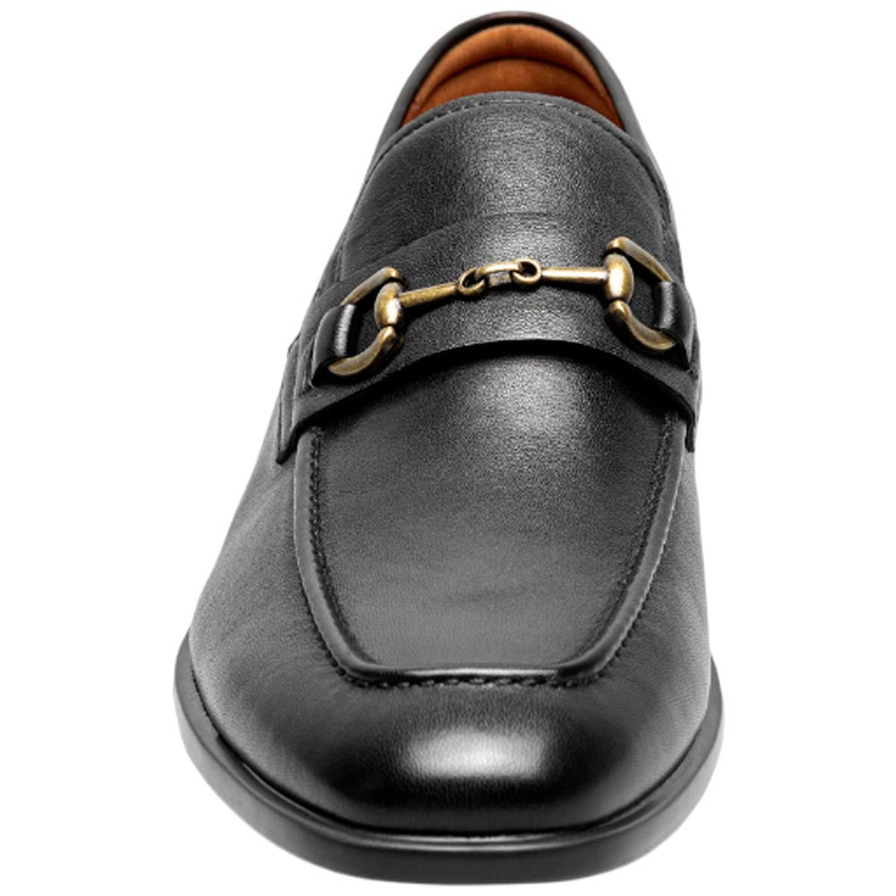Florsheim Zaffiro Black Moc Toe Bit Loafer II for Men