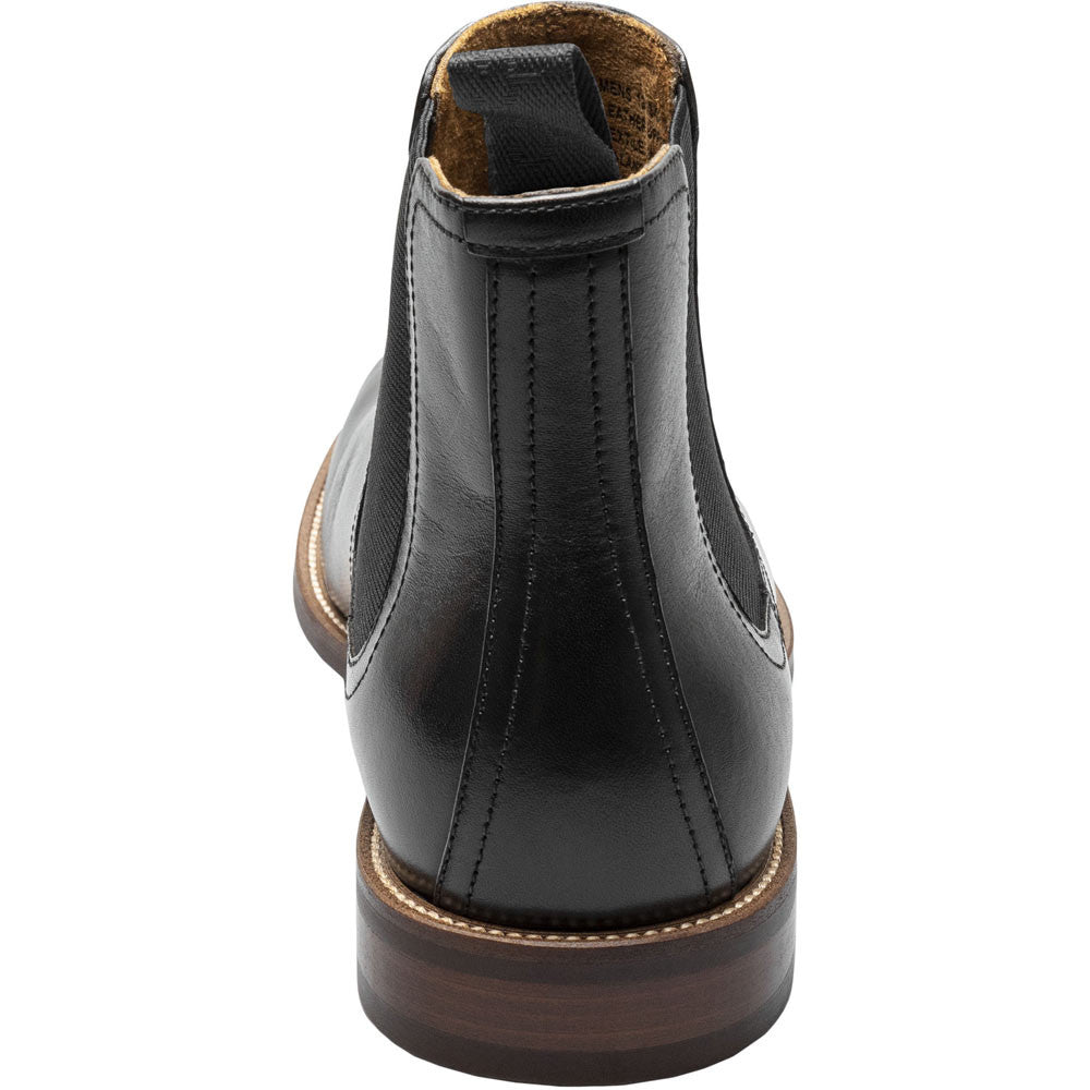 Florsheim Rucci Plain Toe Gore Black Boots